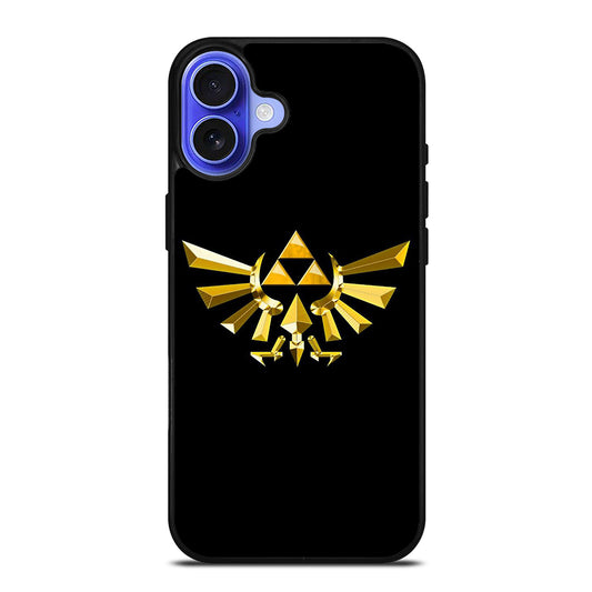 TRIFORCE LEGEND OF ZELDA LOGO 1 iPhone 16 Case Cover
