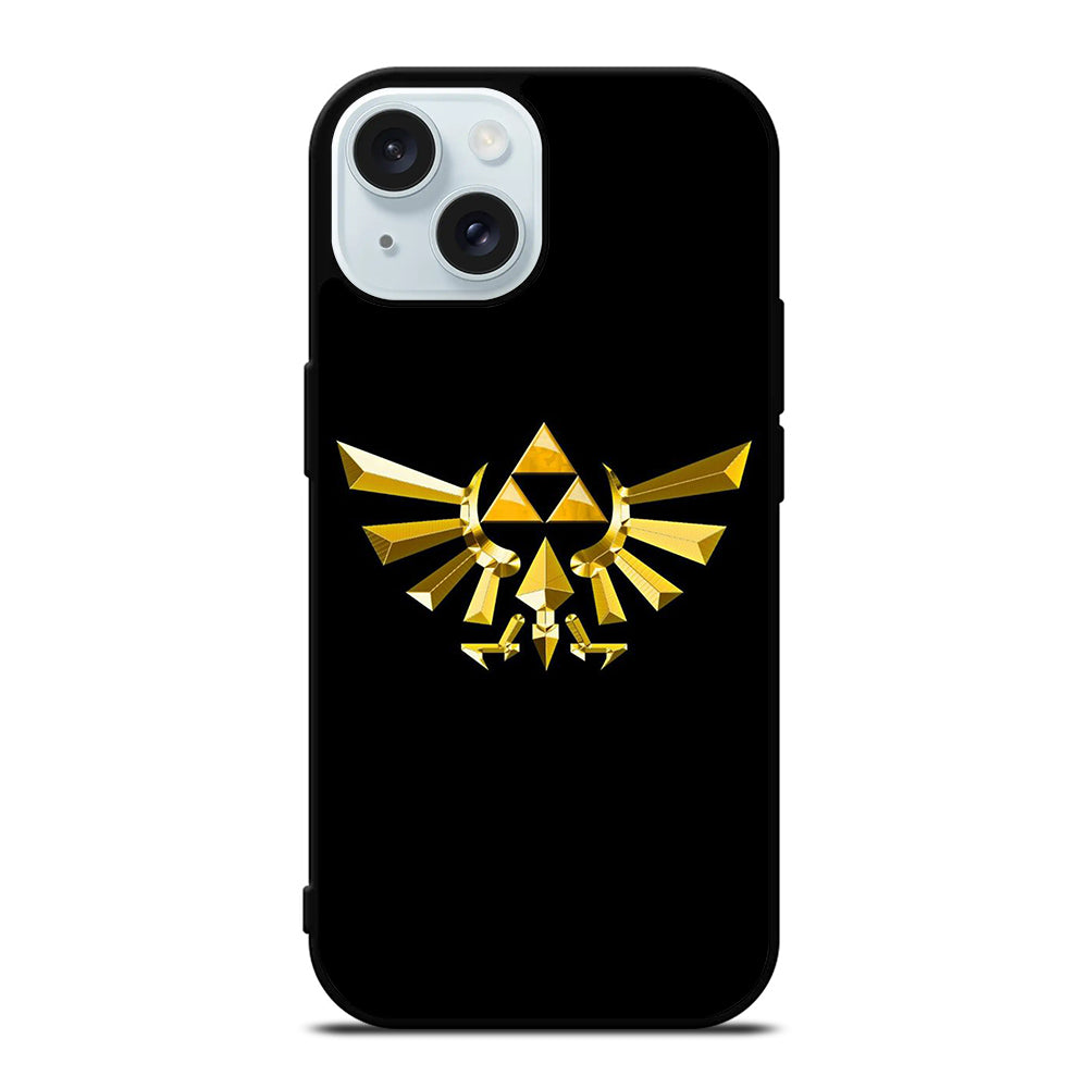 TRIFORCE LEGEND OF ZELDA LOGO 1 iPhone 15 Case Cover