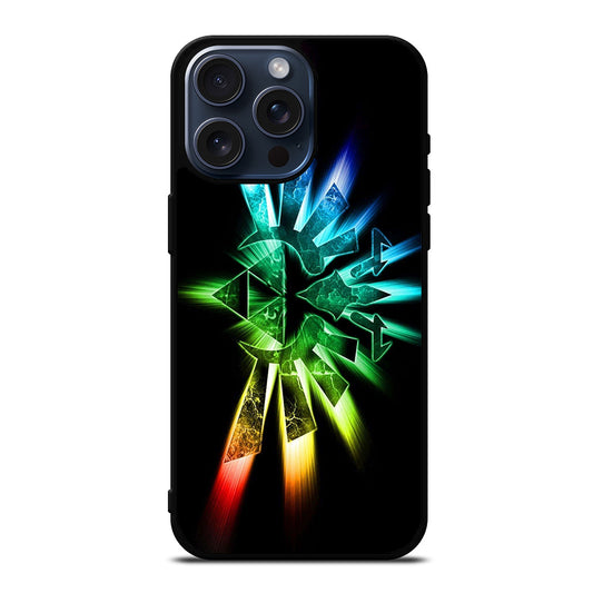 TRIFORCE LEGEND OF ZELDA LOGO 2 iPhone 15 Pro Max Case Cover