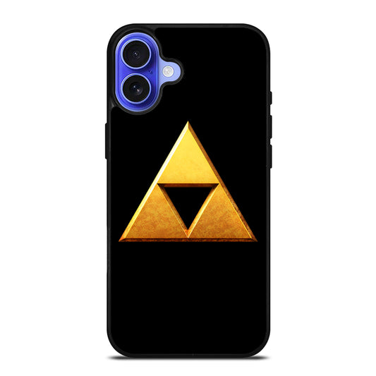 TRIFORCE LEGEND OF ZELDA LOGO 3 iPhone 16 Case Cover