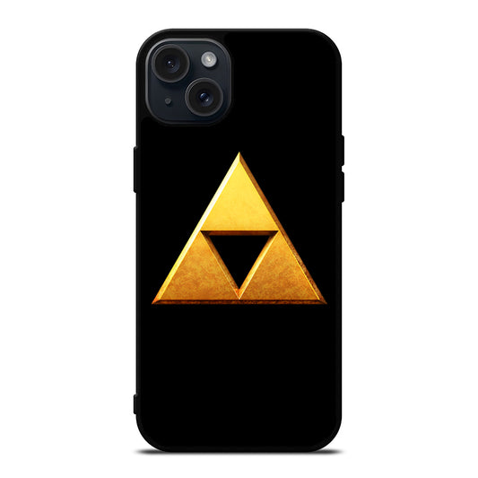 TRIFORCE LEGEND OF ZELDA LOGO 3 iPhone 15 Plus Case Cover