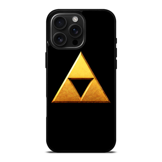 TRIFORCE LEGEND OF ZELDA LOGO 3 iPhone 16 Pro Max Case Cover