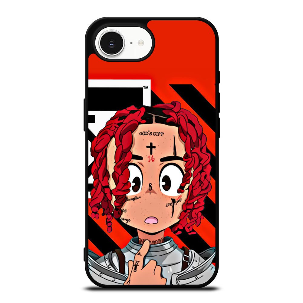 TRIPPIE REDD RAPPER CARTOON iPhone 16e Case Cover