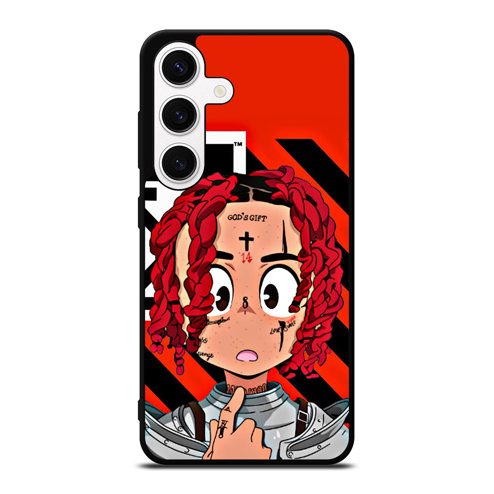 TRIPPIE REDD RAPPER CARTOON Samsung Galaxy S24 Case Cover