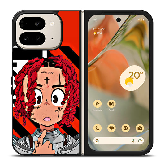 TRIPPIE REDD RAPPER CARTOON Google Pixel 9 Pro Fold Case Cover