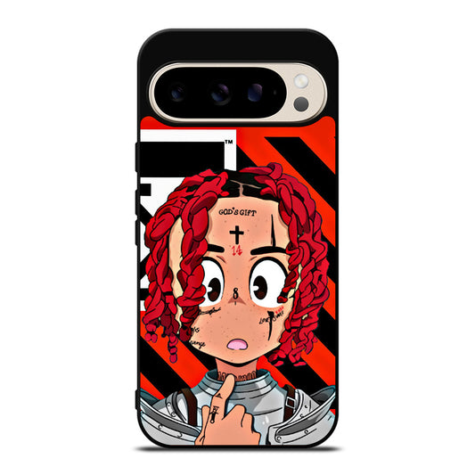 TRIPPIE REDD RAPPER CARTOON Google Pixel 9 Pro Case Cover