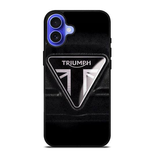 TRIUMPH MOTORCYCLE EMBLEM 2 iPhone 16 Case Cover