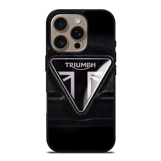 TRIUMPH MOTORCYCLE EMBLEM 2 iPhone 16 Pro Case Cover