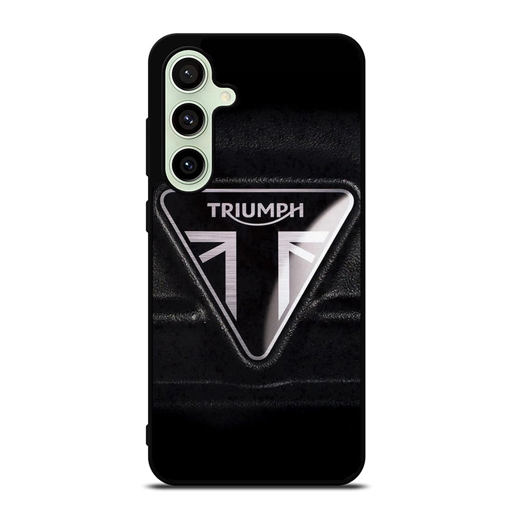 TRIUMPH MOTORCYCLE EMBLEM 2 Samsung Galaxy S24 FE Case Cover