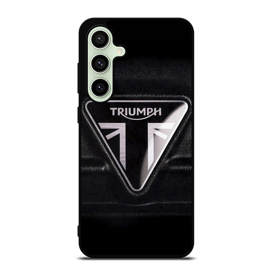TRIUMPH MOTORCYCLE EMBLEM 2 Samsung Galaxy S24 FE Case Cover