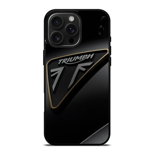 TRIUMPH MOTORCYCLE SYMBOL 3 iPhone 16 Pro Max Case Cover