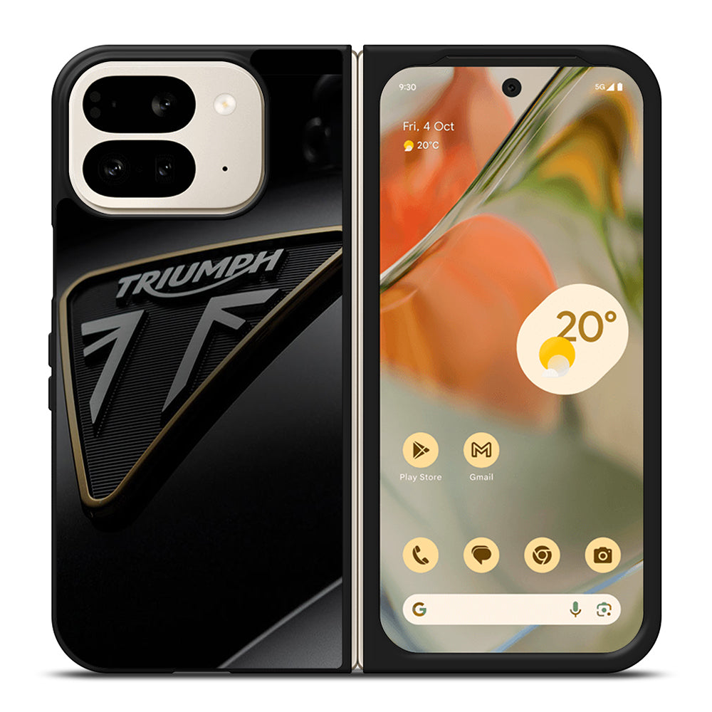 TRIUMPH MOTORCYCLE SYMBOL 3 Google Pixel 9 Pro Fold Case Cover