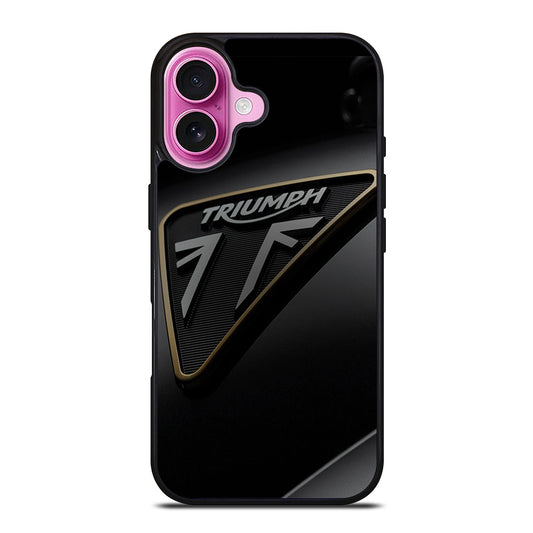 TRIUMPH MOTORCYCLE SYMBOL 3 iPhone 16 Plus Case Cover