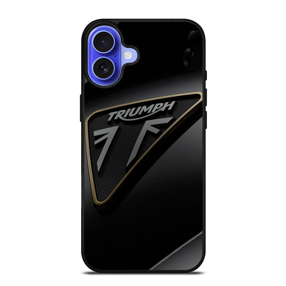 TRIUMPH MOTORCYCLE SYMBOL 3 iPhone 16 Case Cover