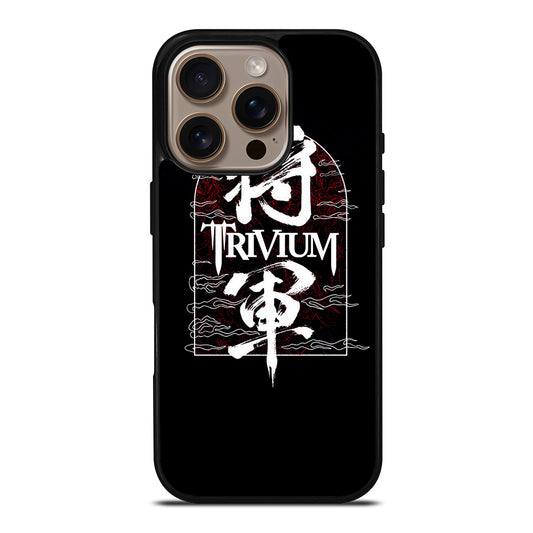 TRIVIUM SHOGUN LOGO iPhone 16 Pro Case Cover