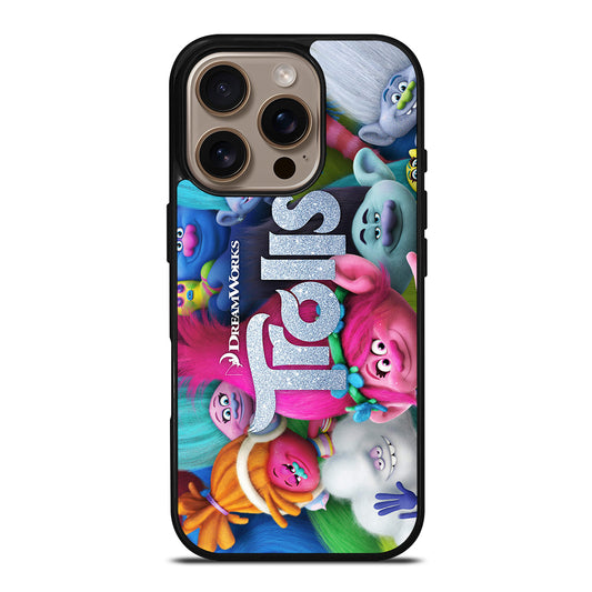 TROLLS CARTOON ALL CHARACTER iPhone 16 Pro Case Cover