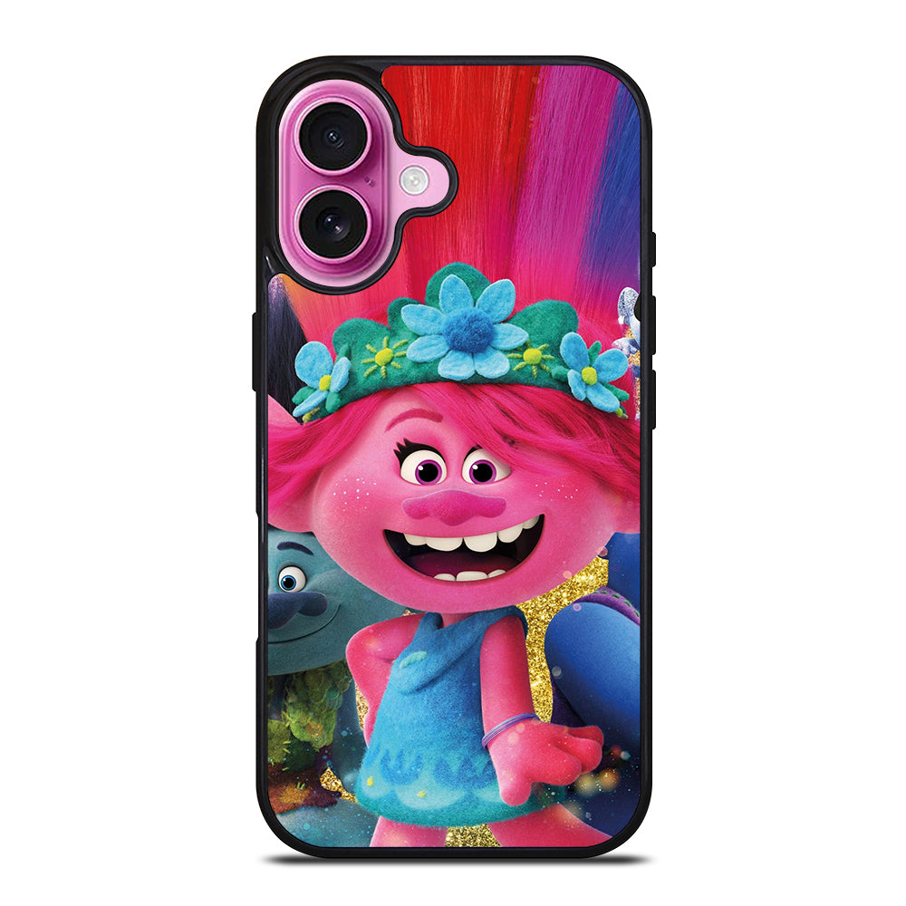TROLLS CARTOON CUTE iPhone 16 Plus Case Cover
