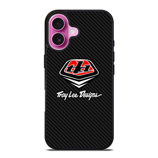 TROY LEE DESIGN CARBON SYMBOL iPhone 16 Plus Case Cover