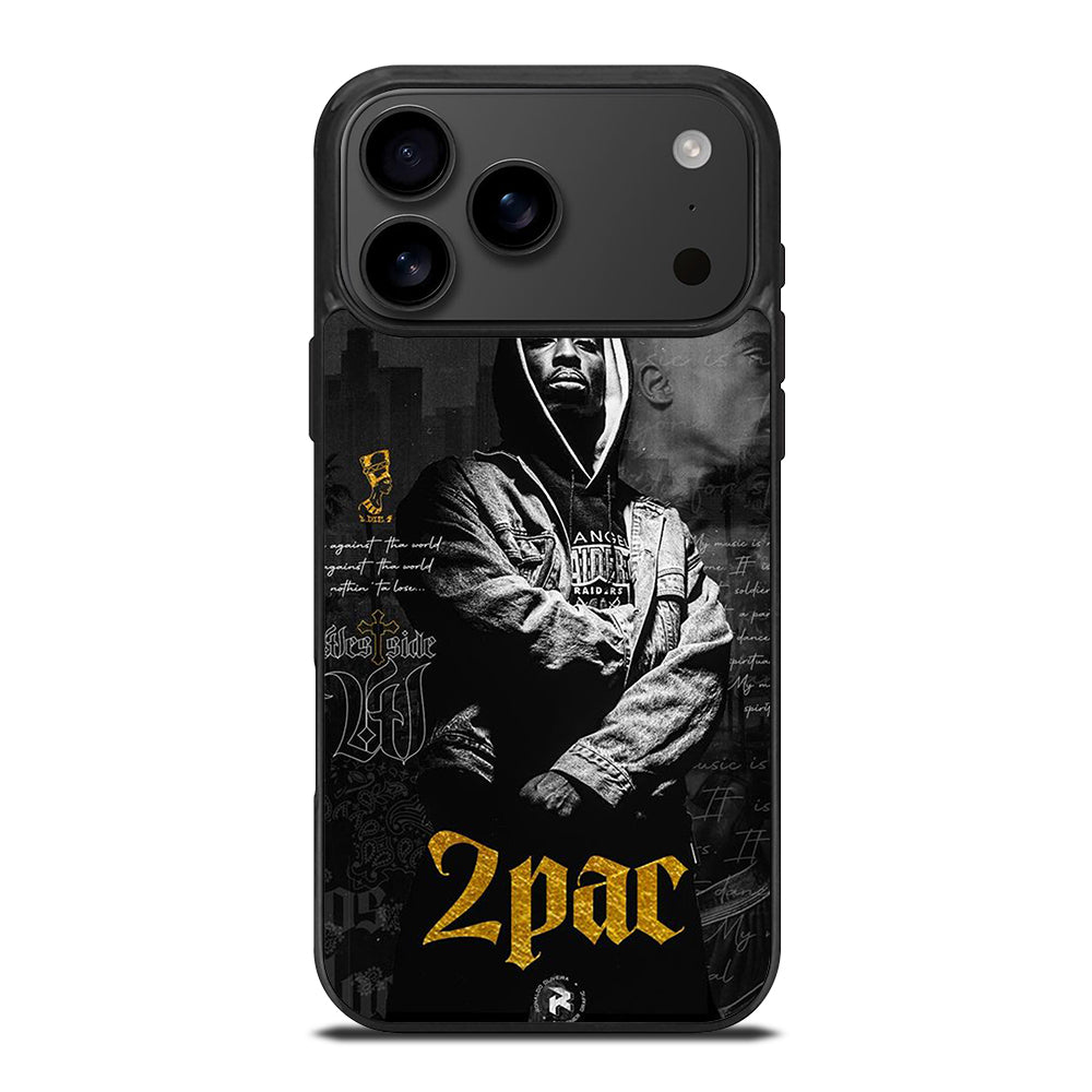 TUPAC 2PAC RAPPER POSTER iPhone 17 Pro Max Case Cover