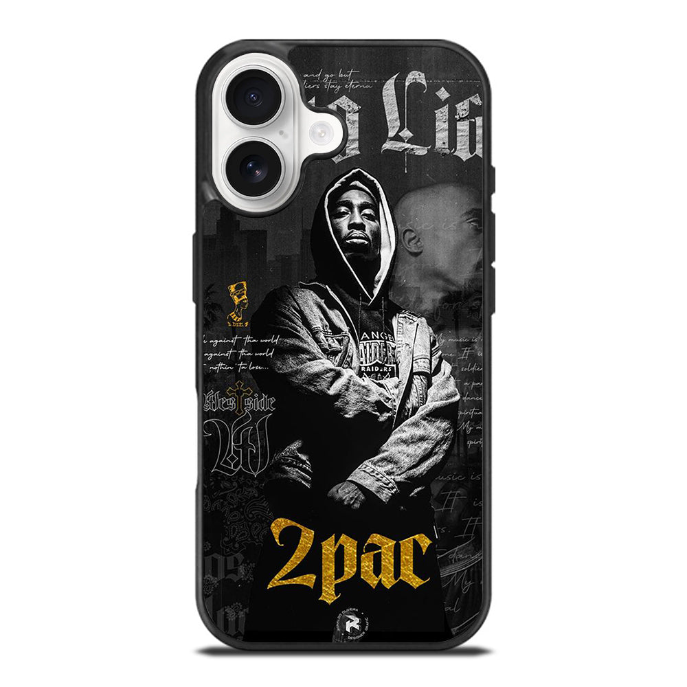 TUPAC 2PAC RAPPER POSTER iPhone 17 Case Cover