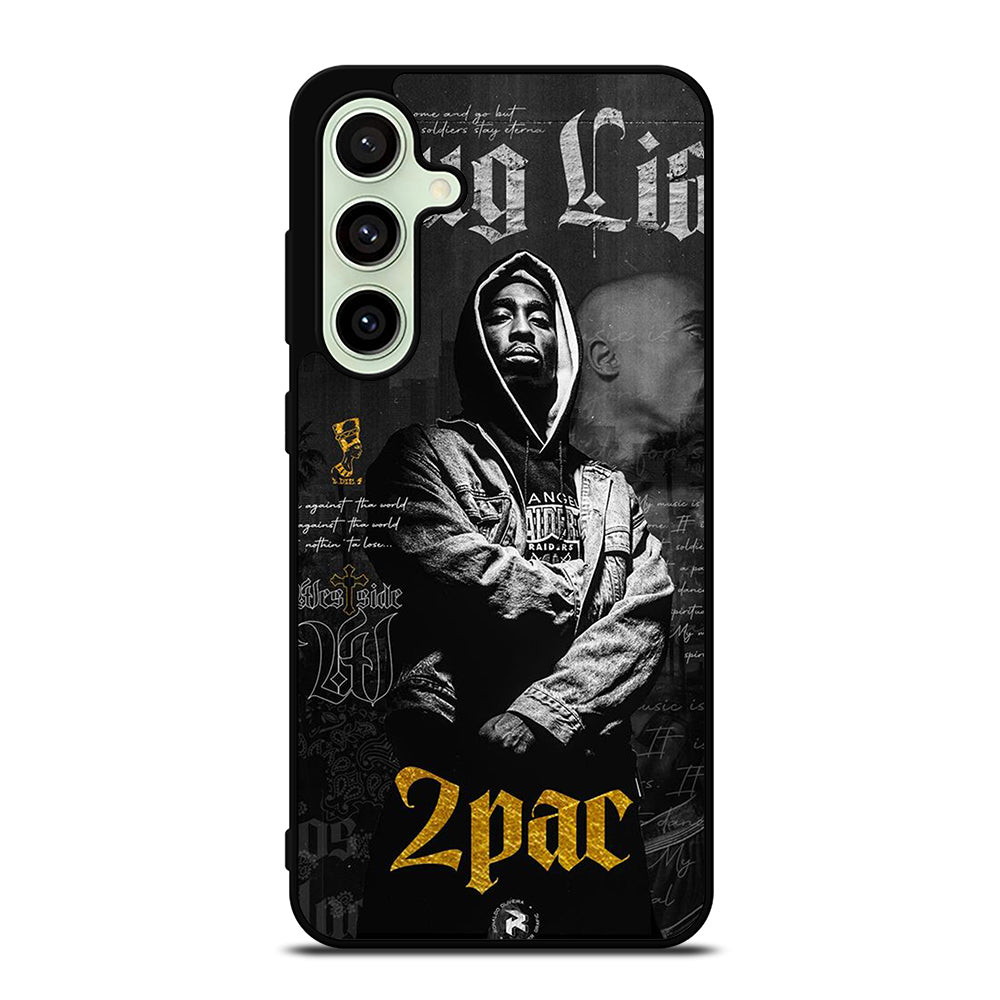 TUPAC 2PAC RAPPER POSTER Samsung Galaxy S24 FE Case Cover
