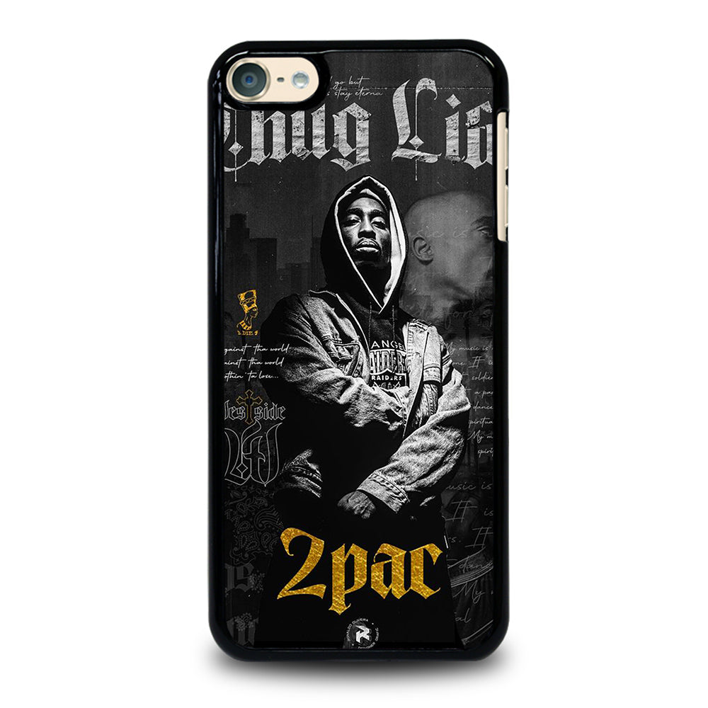 TUPAC 2PAC RAPPER POSTER iPod Touch 6 Case Cover