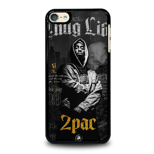 TUPAC 2PAC RAPPER POSTER iPod Touch 6 Case Cover