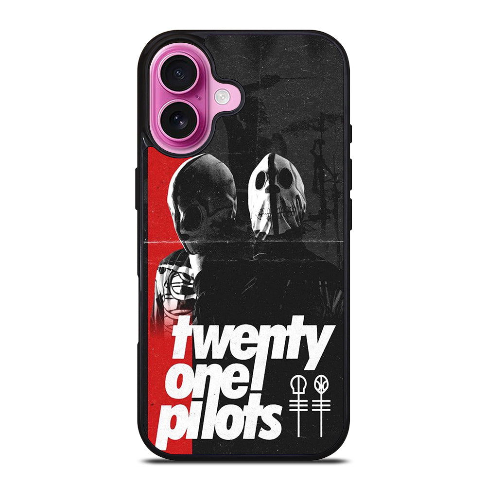 TWENTY ONE PILOTS BAND POSTER iPhone 16 Plus Case Cover