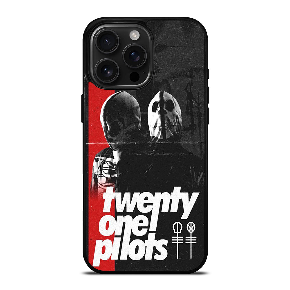 TWENTY ONE PILOTS BAND POSTER iPhone 16 Pro Max Case Cover