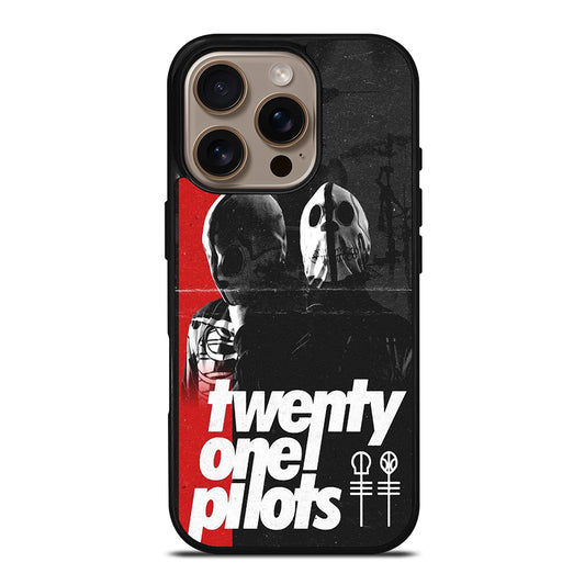 TWENTY ONE PILOTS BAND POSTER iPhone 16 Pro Case Cover