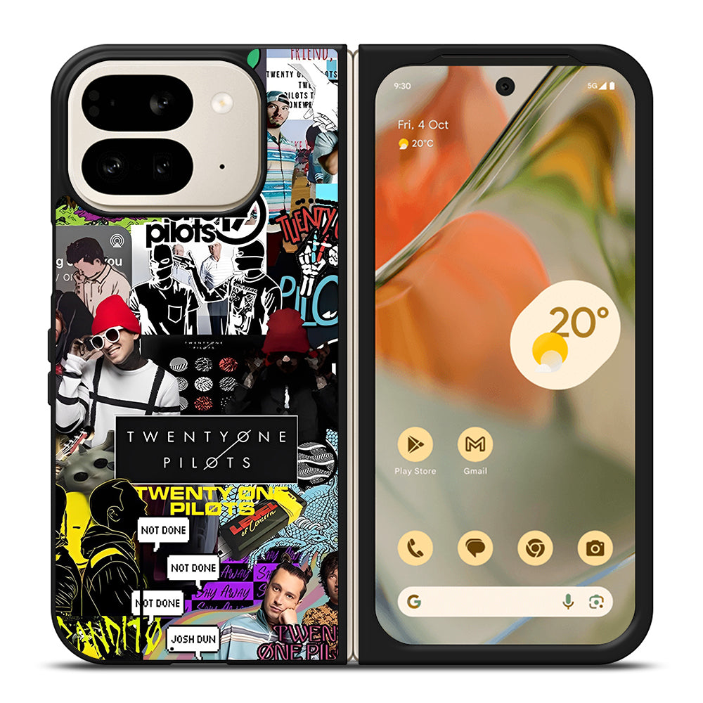 TWENTY ONE PILOTS COLLAGE Google Pixel 9 Pro Fold Case Cover