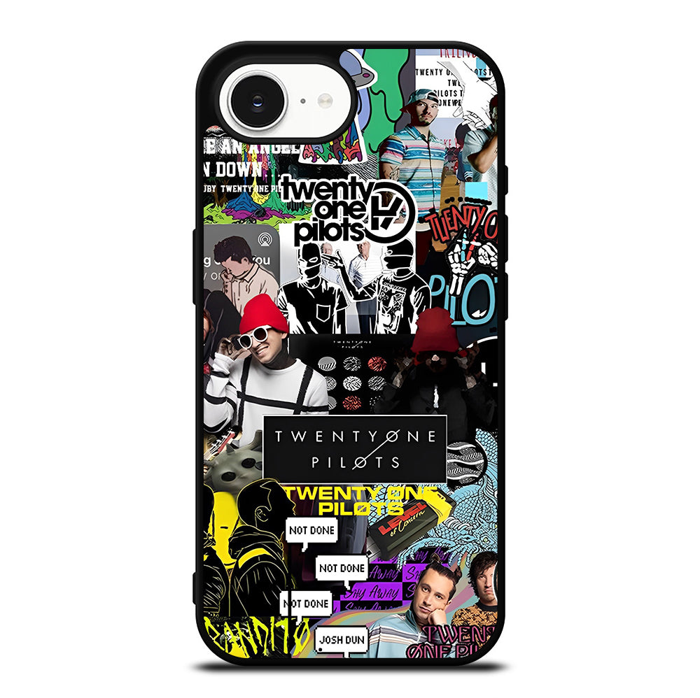 TWENTY ONE PILOTS COLLAGE iPhone 16e Case Cover