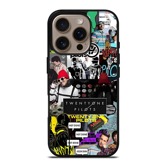 TWENTY ONE PILOTS COLLAGE iPhone 16 Pro Case Cover