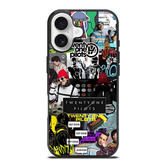TWENTY ONE PILOTS COLLAGE iPhone 17 Case Cover