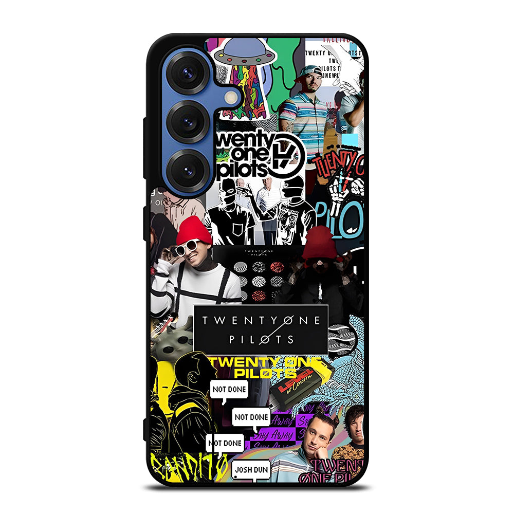 TWENTY ONE PILOTS COLLAGE Samsung Galaxy S25 Case Cover