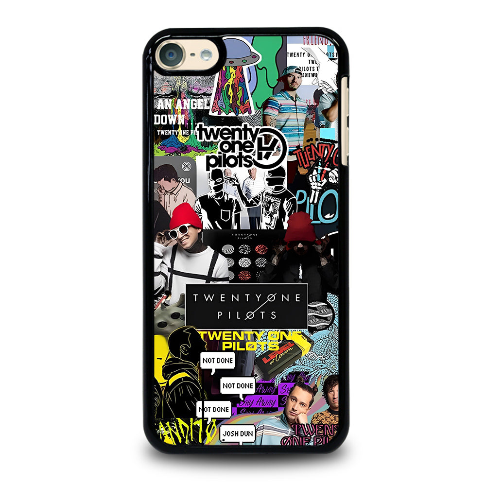 TWENTY ONE PILOTS COLLAGE iPod Touch 6 Case Cover