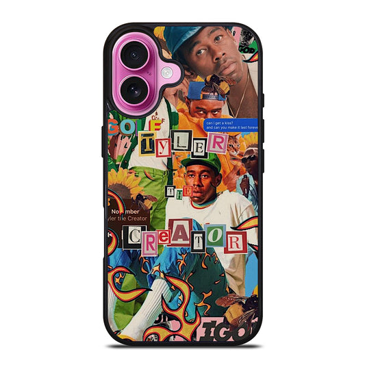 TYLER THE CREATOR RAPPER COLLAGE iPhone 16 Plus Case Cover
