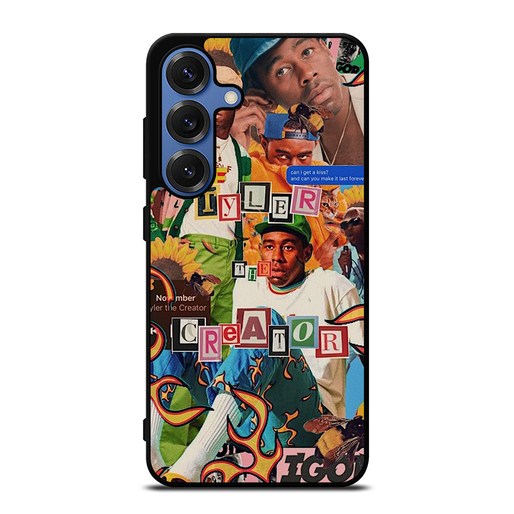 TYLER THE CREATOR RAPPER COLLAGE Samsung Galaxy S25 Case Cover