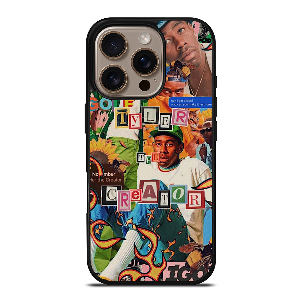 TYLER THE CREATOR RAPPER COLLAGE iPhone 16 Pro Case Cover