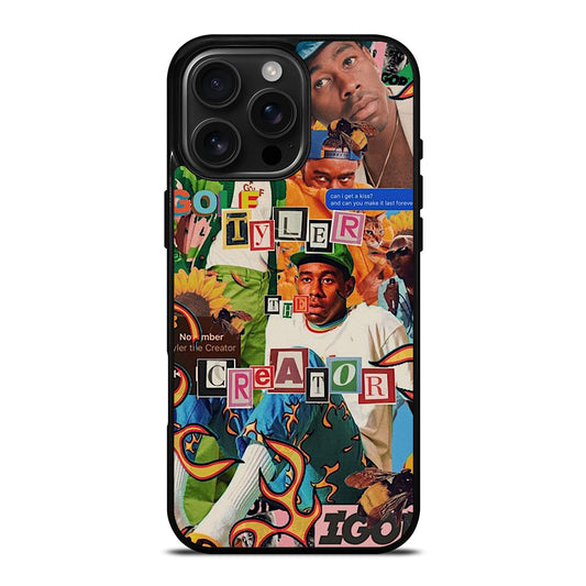 TYLER THE CREATOR RAPPER COLLAGE iPhone 16 Pro Max Case Cover