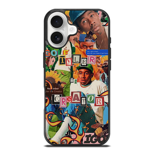 TYLER THE CREATOR RAPPER COLLAGE iPhone 17 Case Cover
