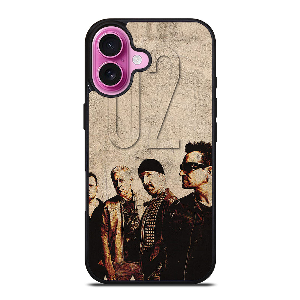 U2 BAND POSTER 2 iPhone 16 Plus Case Cover