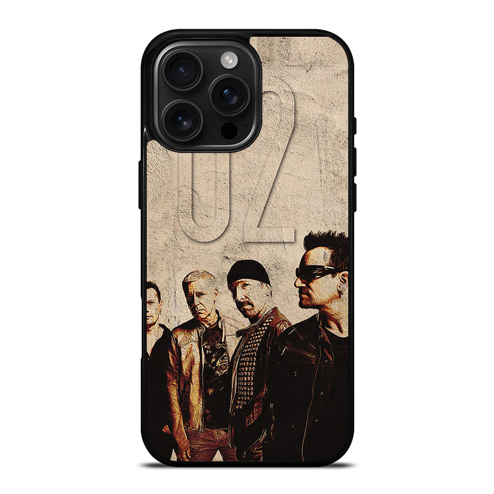 U2 BAND POSTER 2 iPhone 16 Pro Max Case Cover