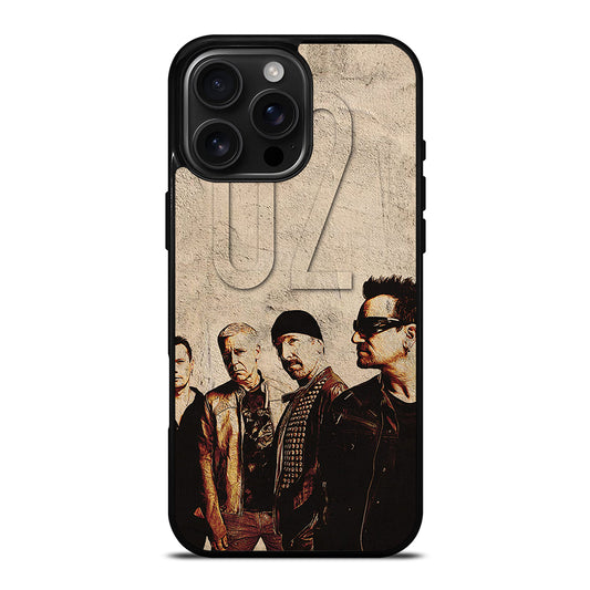 U2 BAND POSTER 2 iPhone 16 Pro Max Case Cover
