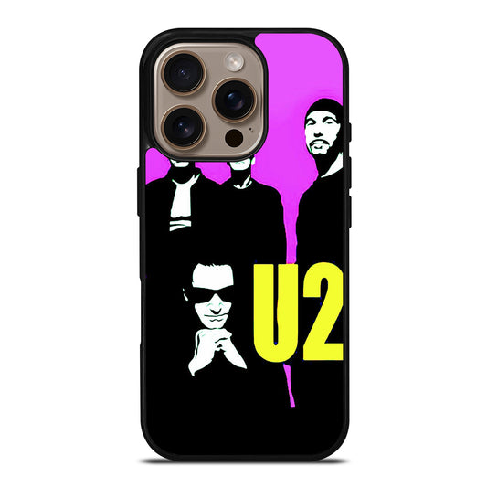 U2 BAND POSTER iPhone 16 Pro Case Cover