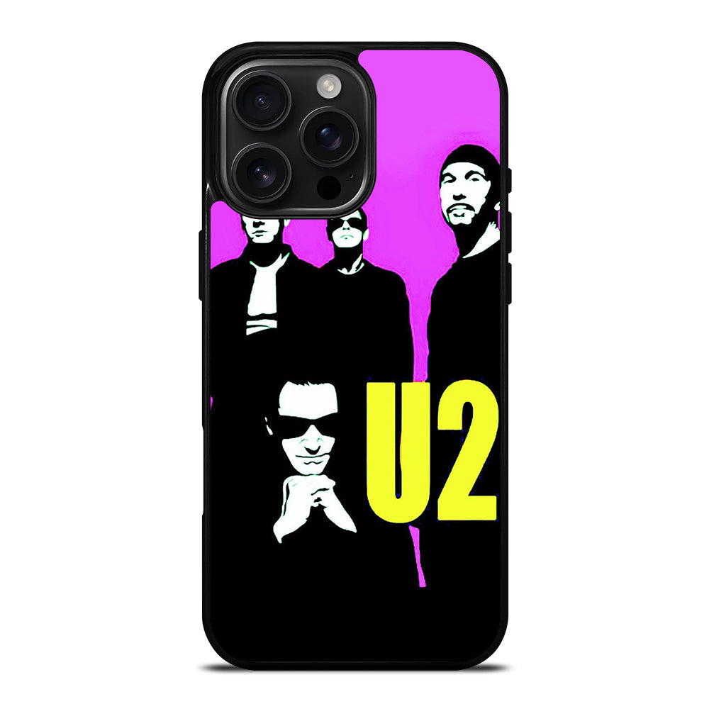 U2 BAND POSTER iPhone 16 Pro Max Case Cover