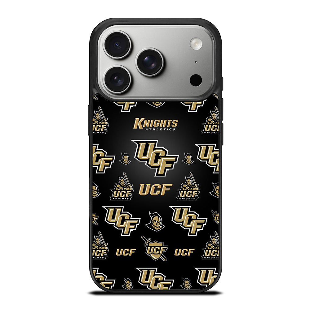 UCF KNIGHTS LOGO PATTERN iPhone 17 Pro Case Cover