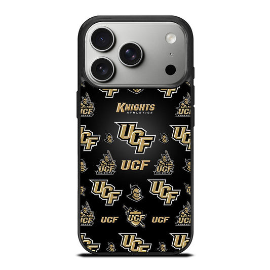 UCF KNIGHTS LOGO PATTERN iPhone 17 Pro Case Cover