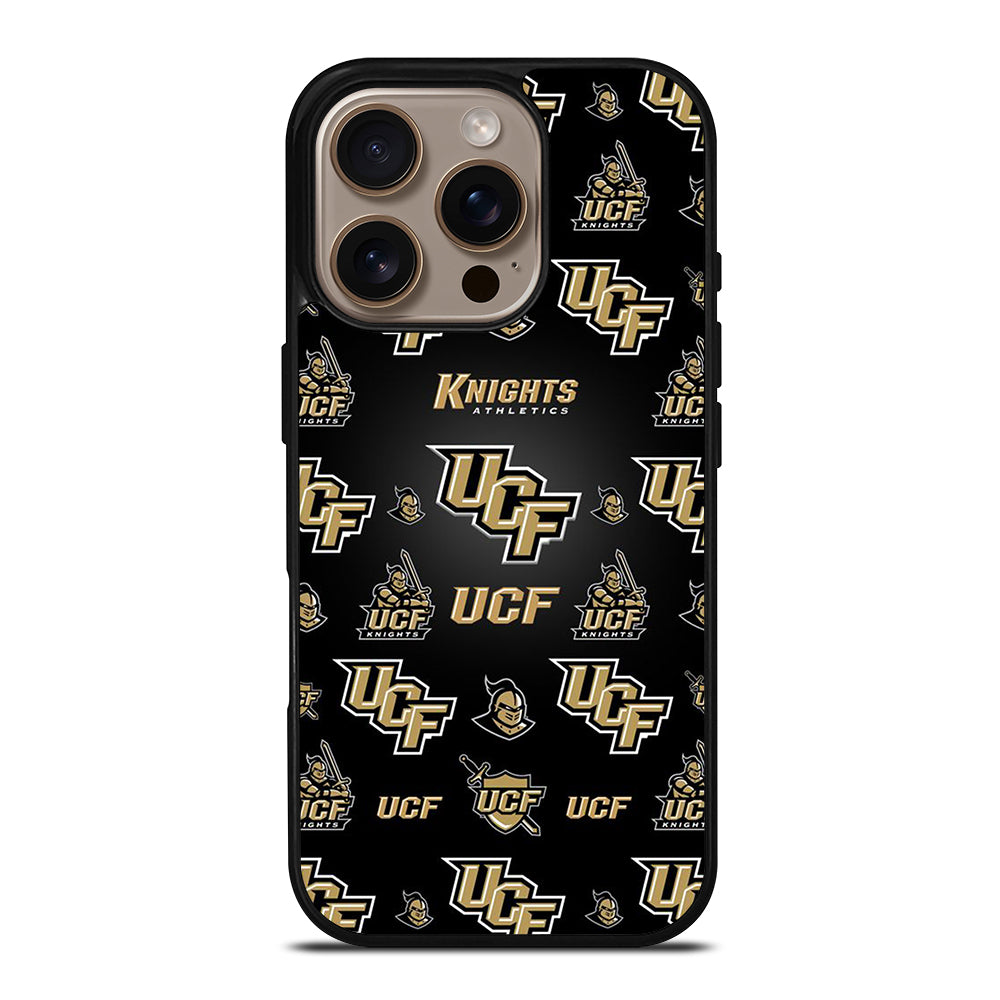 UCF KNIGHTS LOGO PATTERN iPhone 16 Pro Case Cover