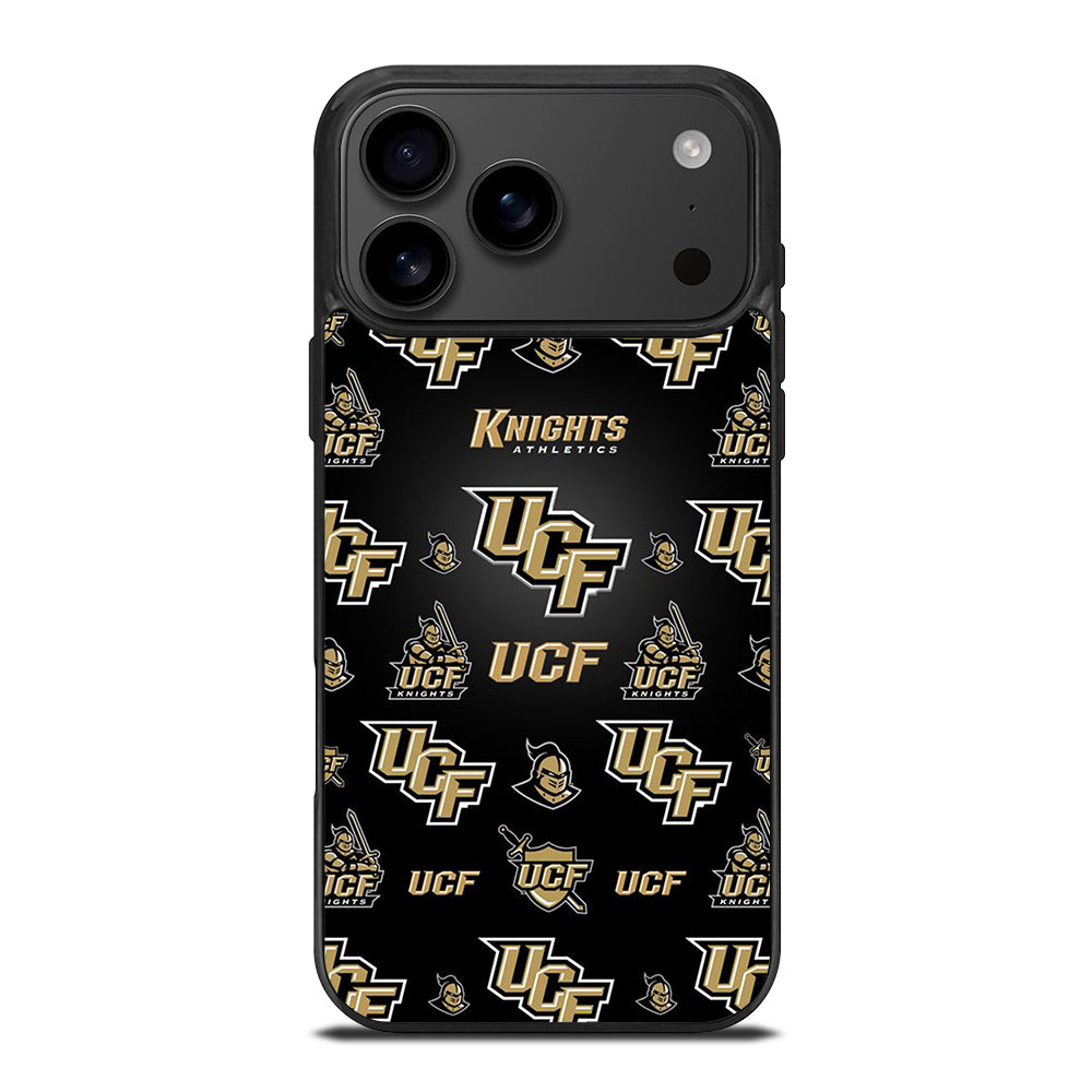 UCF KNIGHTS LOGO PATTERN iPhone 17 Pro Max Case Cover